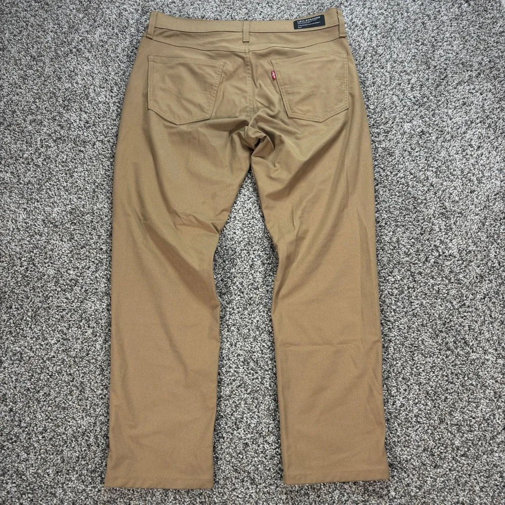 Levi's Strauss 511 Men's 34x29 Engineered for Movement Khaki Pants Slim Fit Tan